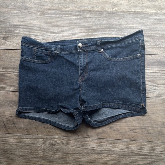 Pants - Dots Denim Blue Jean Women's Shorts 20